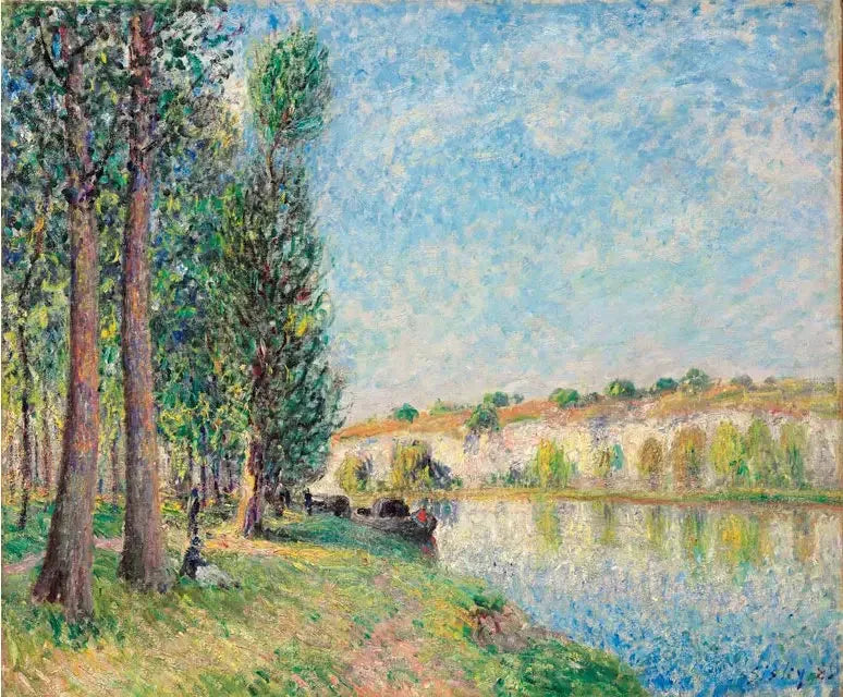 De Loing bij Moret - Alfred Sisley