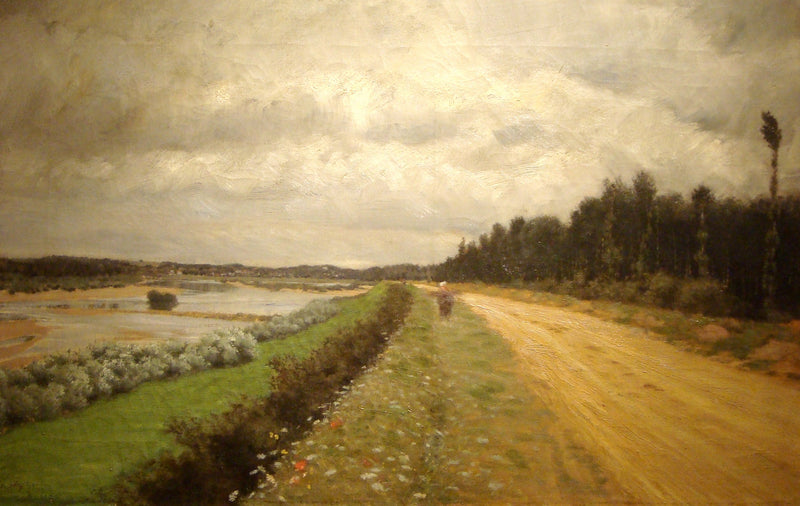 Langs de rivier de Ofanto - Giuseppe De Nittis