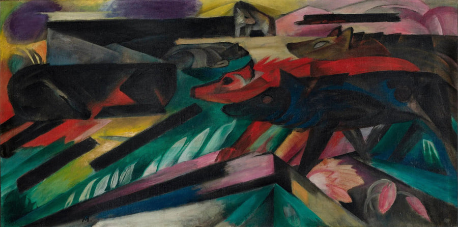De Wolven (Oorlog van de Balkan) - Franz Marc