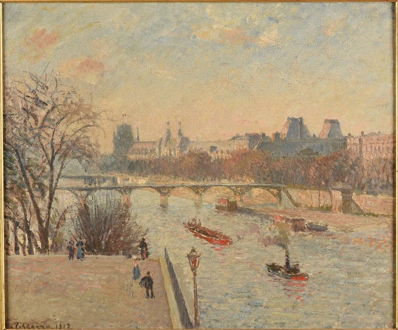 De Louvre - Camille Pissarro