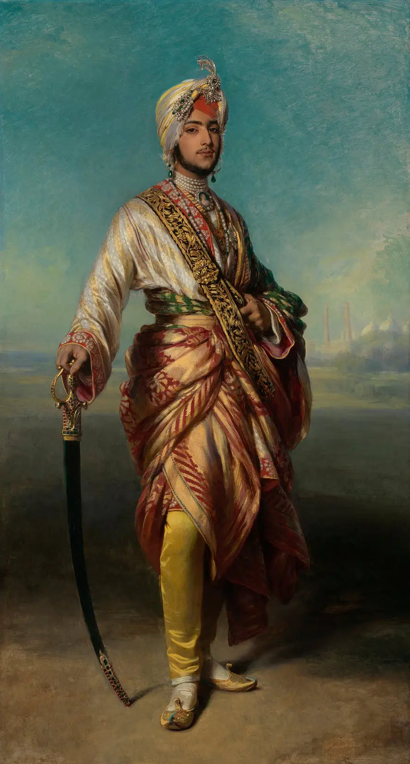 De Maharaja Duleep Singh (1838-1893) - Franz Xaver Winterhalter

Source:
Le Maharaja Duleep Singh (1838-1893) - Franz Xaver Winterhalter