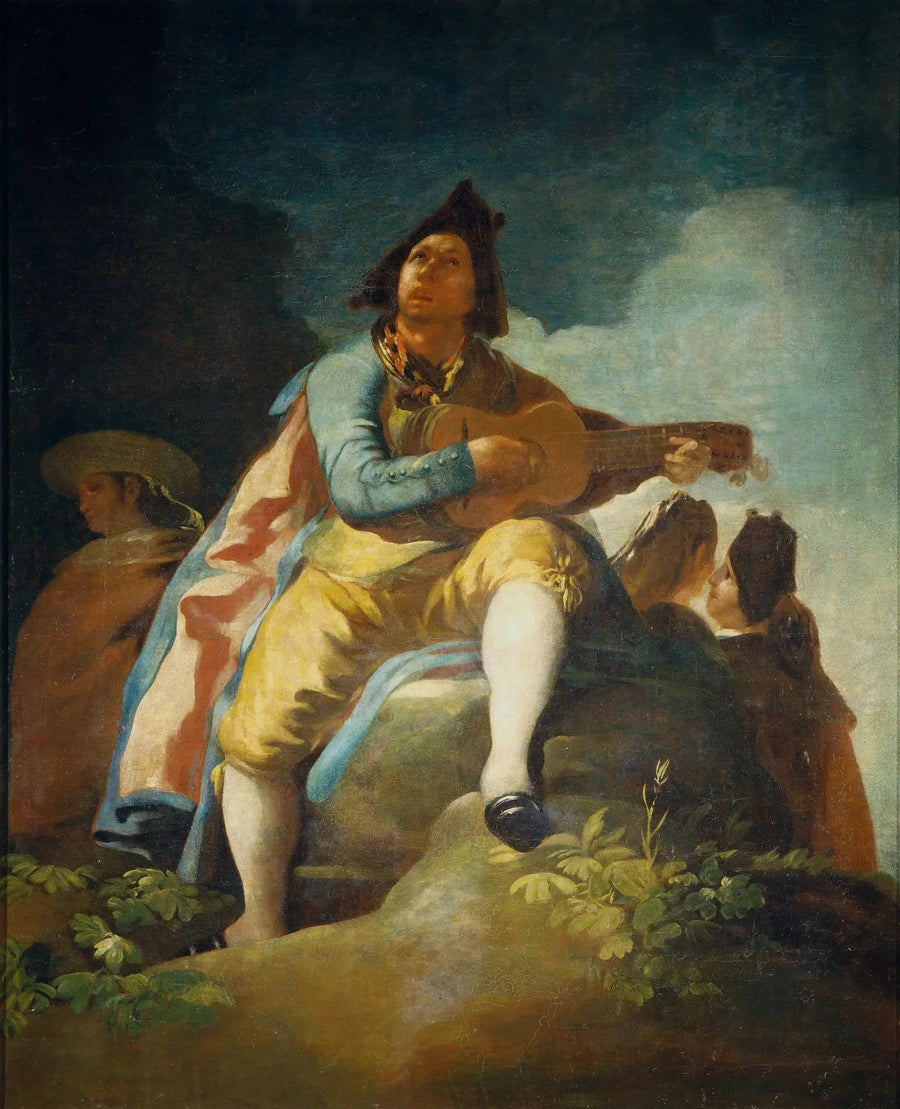 De Majoor van de Gitaar - Francisco de Goya