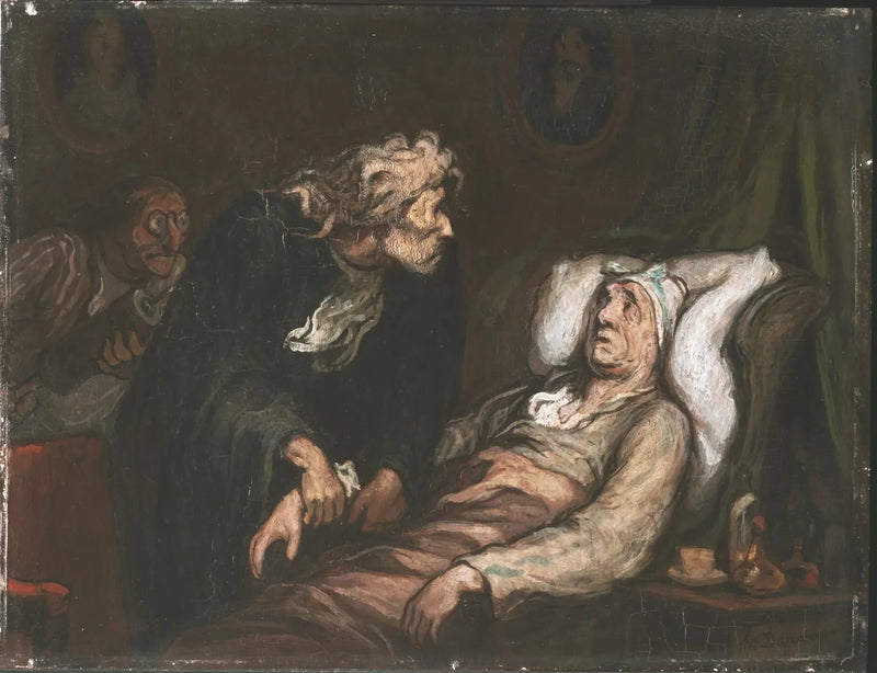 De Zieke Imaginaire - Honoré Daumier