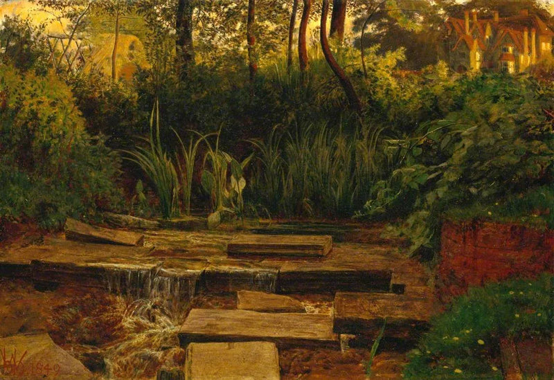 Het Spookhuis - William Holman Hunt