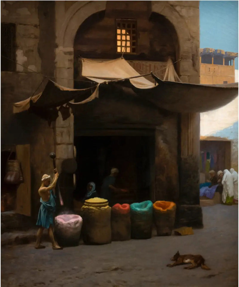 De Kleurenverkoper - Jean-Léon Gérôme