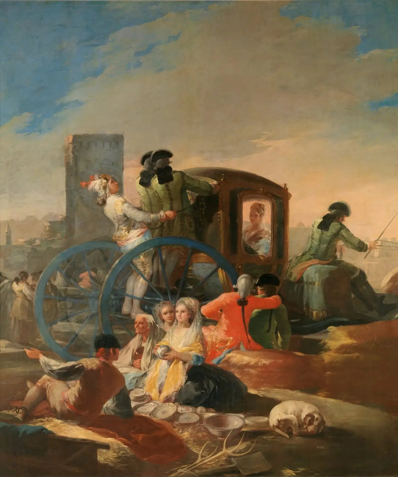 De Serviesverkoper - Francisco de Goya
