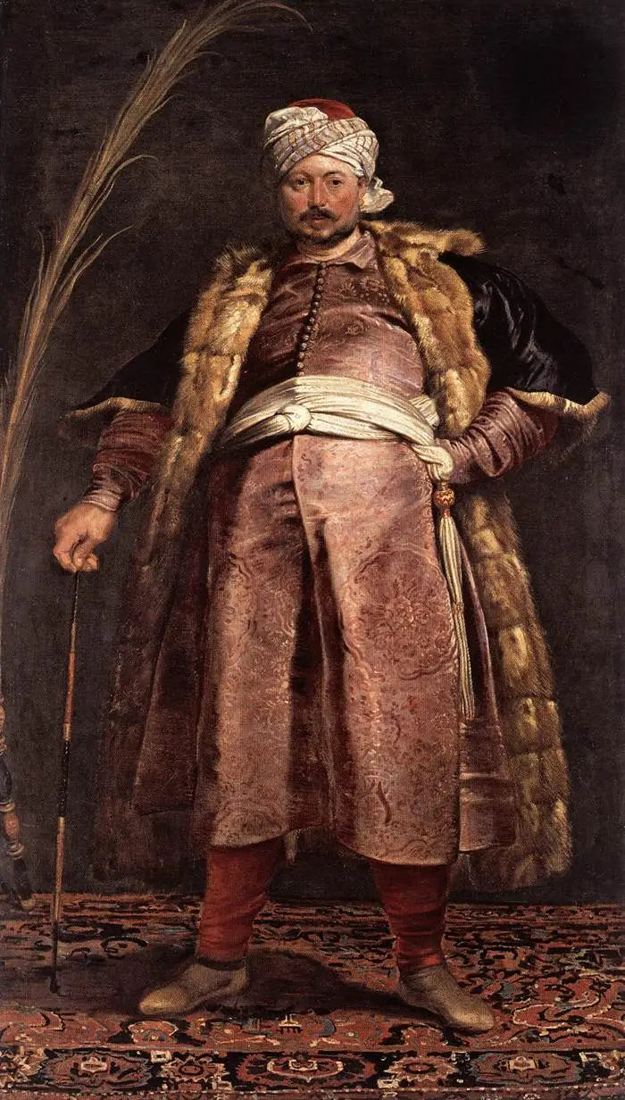 De handelaar Nicolas des Respaigne en pelgrim van Jeruzalem - Peter Paul Rubens