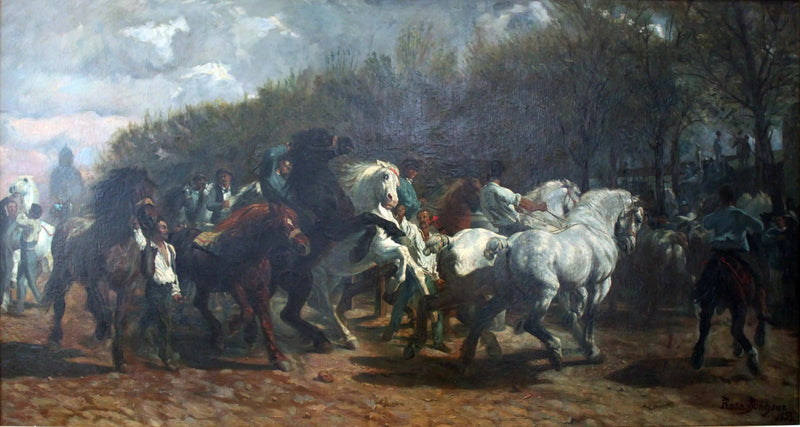 De paardenmarkt - Rosa Bonheur