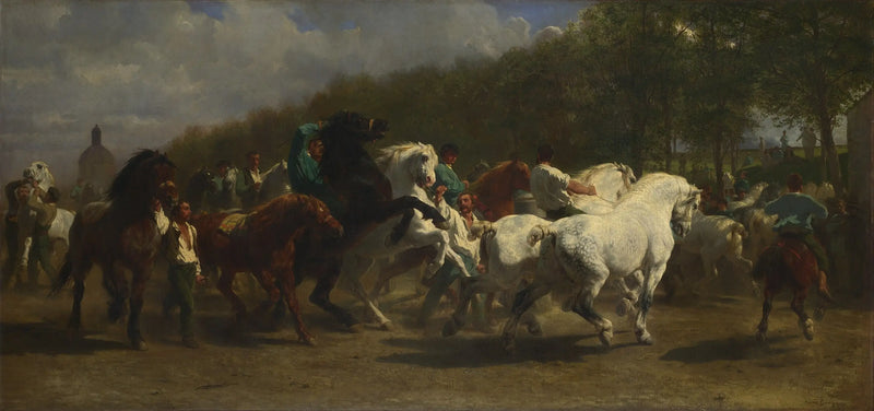 De paardenmarkt - Rosa Bonheur