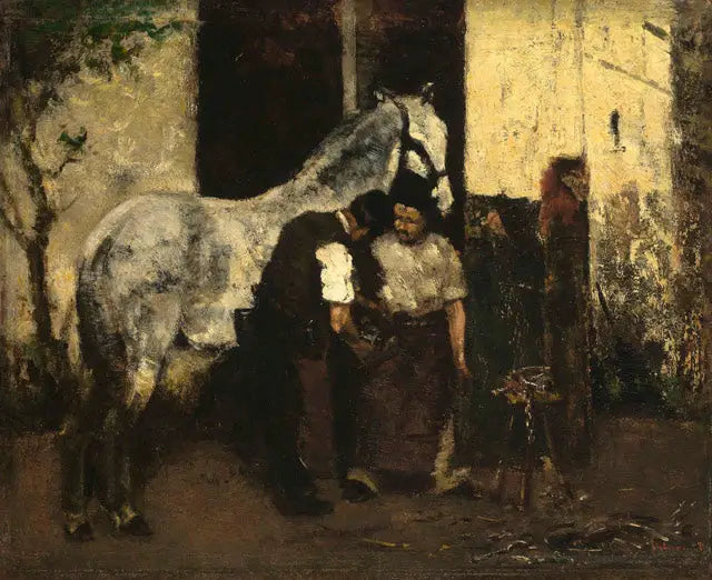 De smid - Max Liebermann