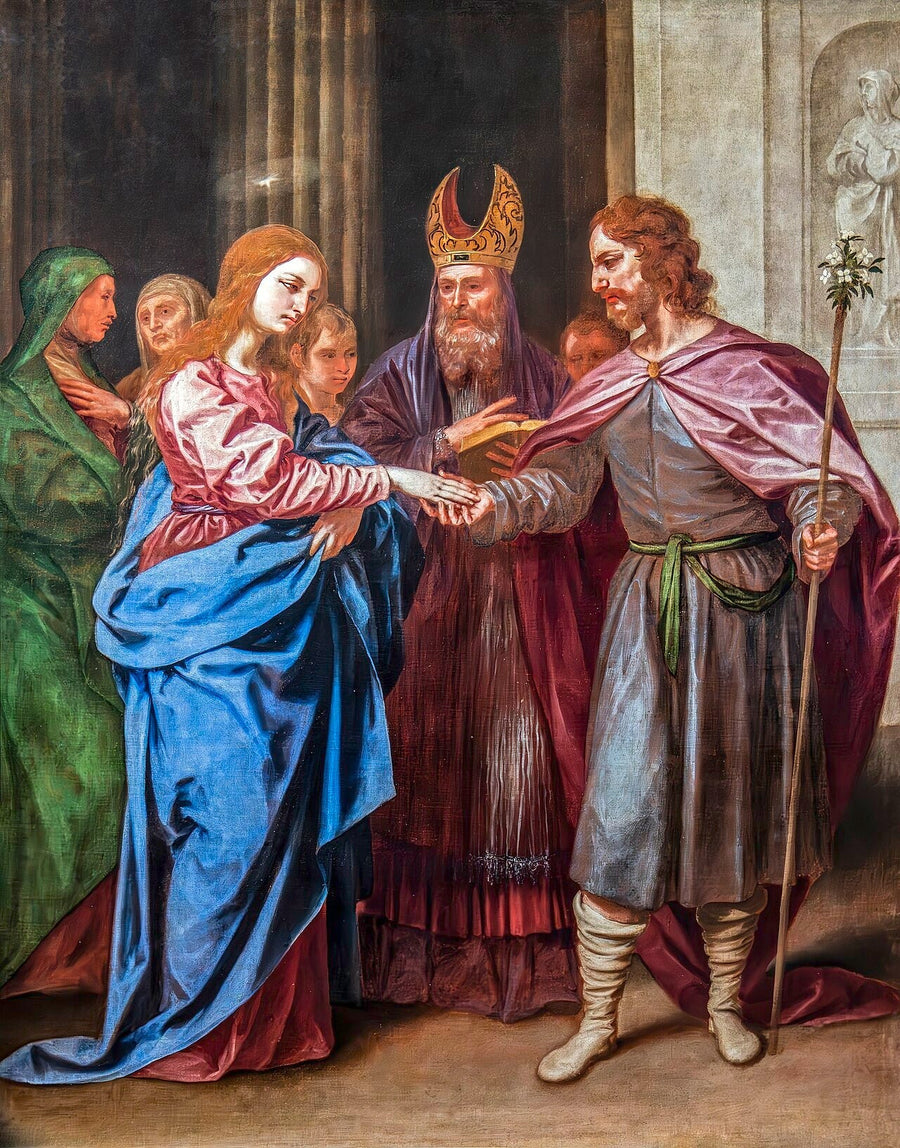 Het Huwelijk van de Maagd - Alonso Cano