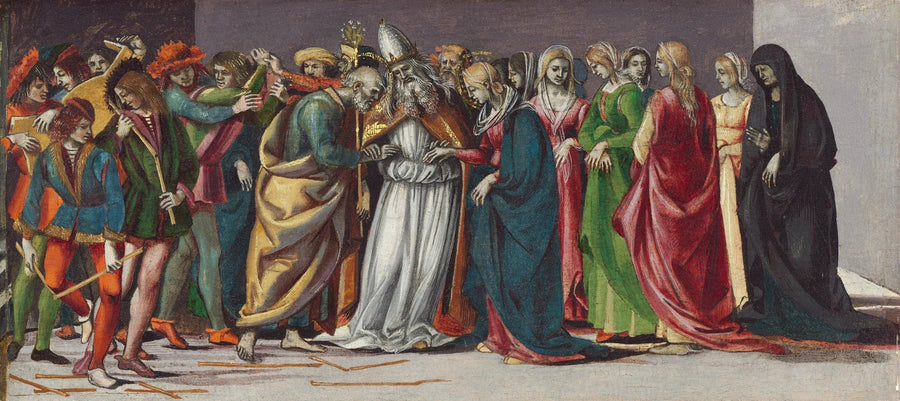Het Huwelijk van de Maagd - Luca Signorelli