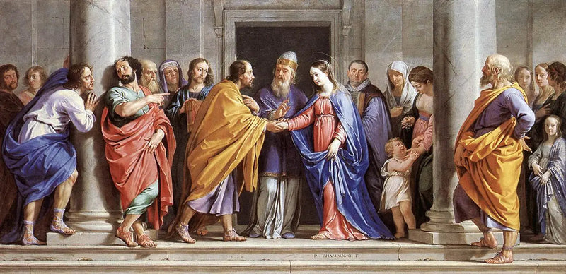 Het huwelijk van de Maagd - Philippe de Champaigne