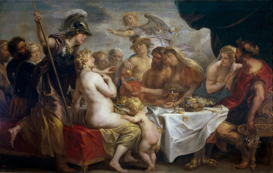 Het huwelijk van Thetis en Peleus - Peter Paul Rubens