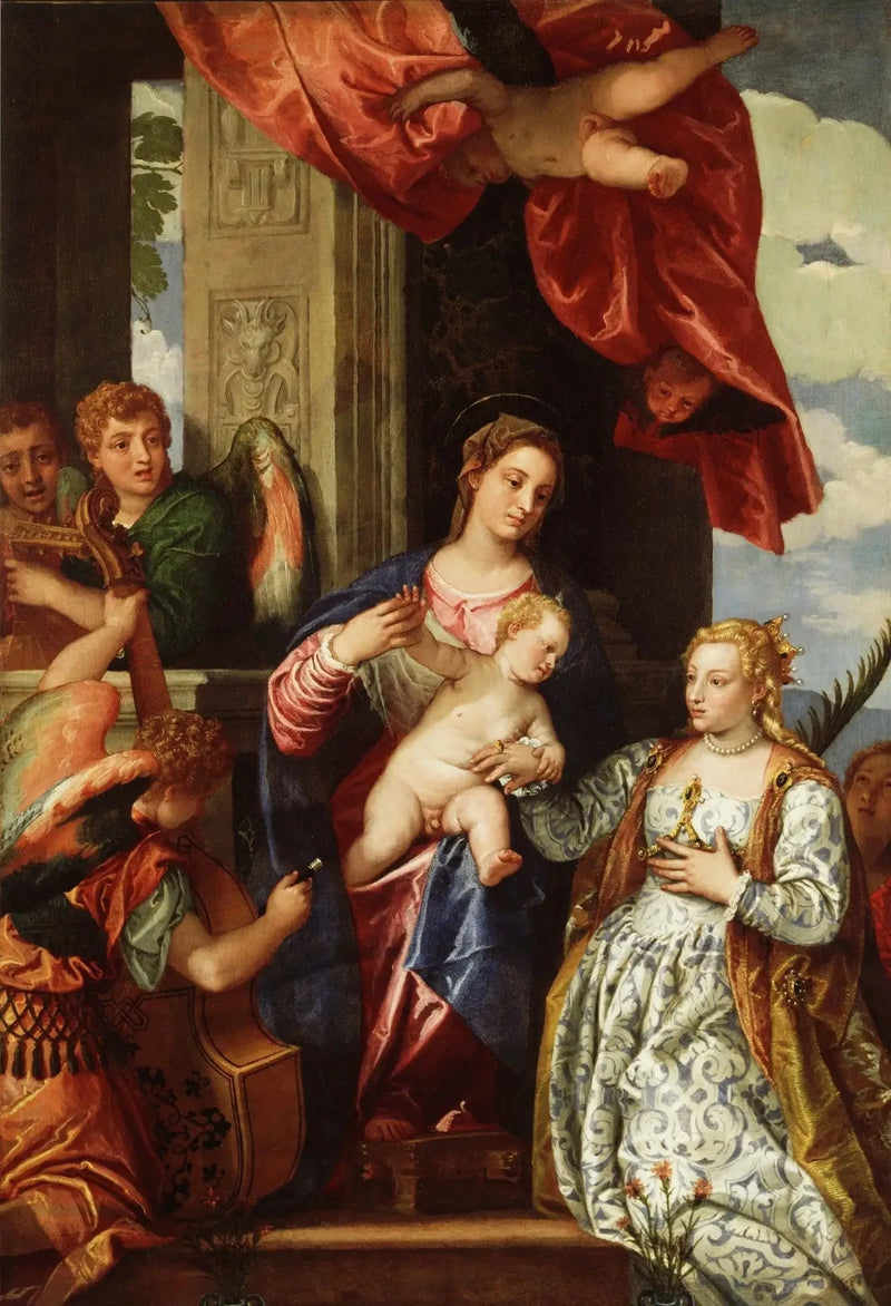 De mystieke bruiloft van Sint Catharina. - Paul Véronèse

Source:
Le Mariage mystique de Sainte Catherine. - Paul Véronèse
