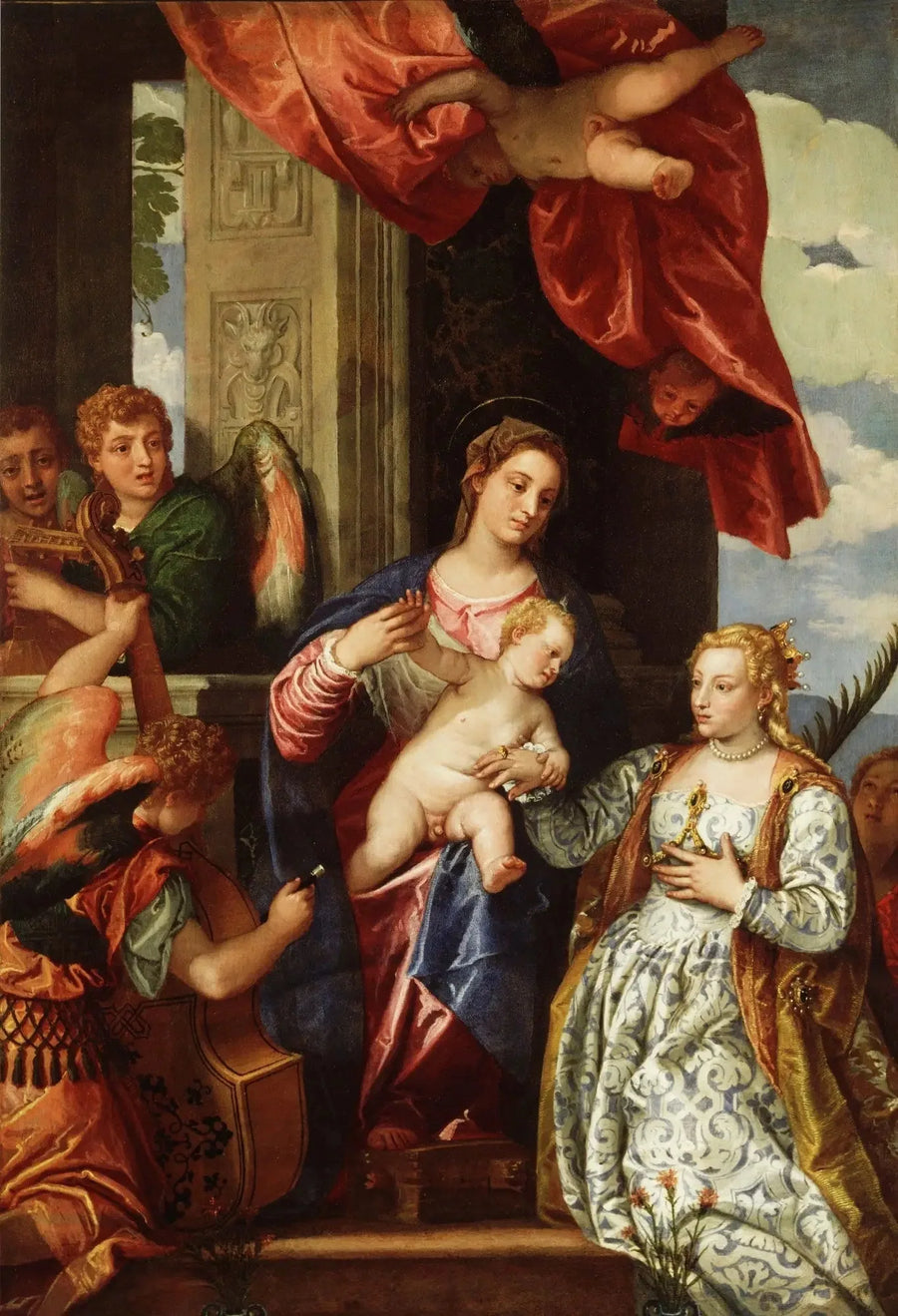 De mystieke bruiloft van Sint Catharina. - Paul Véronèse

Source:
Le Mariage mystique de Sainte Catherine. - Paul Véronèse