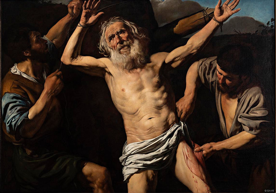 Le Martyr de Saint Bartholomée - Valentin de Boulogne