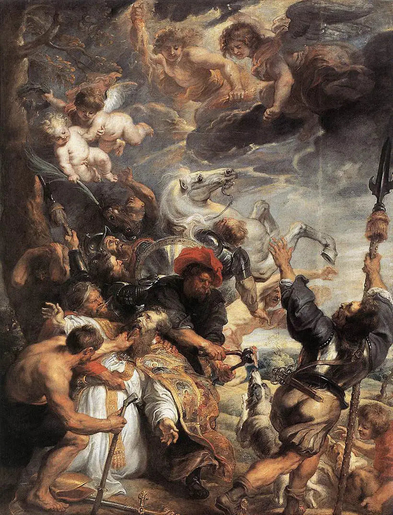 De martelaar van Sint-Liévin - Peter Paul Rubens