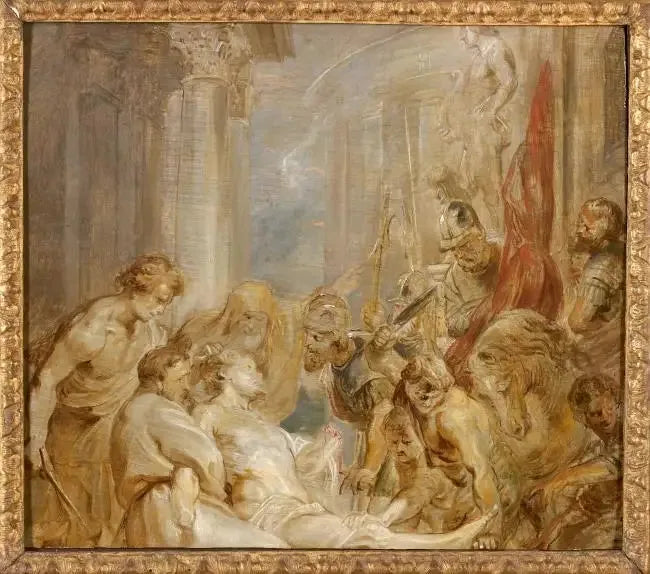 De marteling van Sint Adrian, circa 1615-1621 - Peter Paul Rubens
