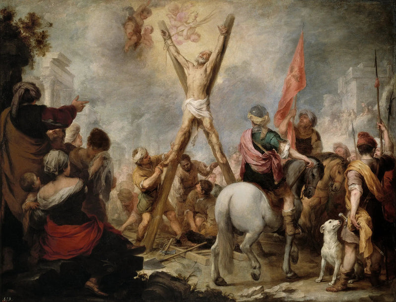 De marteling van Sint-Andreas - Bartolomé Esteban Murillo

Source:
Le martyre de saint André - Bartolomé Esteban Murillo