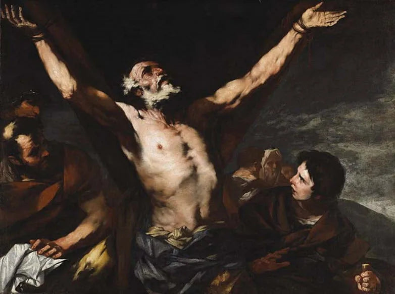 Het martelaarschap van Sint-André - Luca Giordano