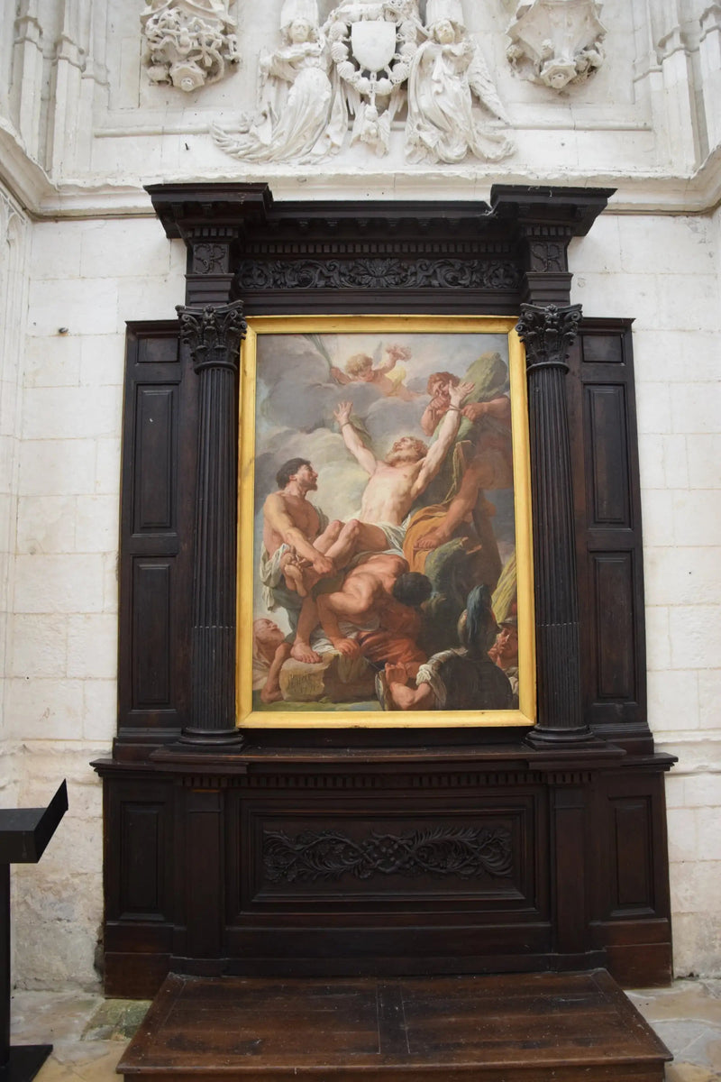 De Martelaarschap van Sint-André - Nicolas-Bernard Lépicié