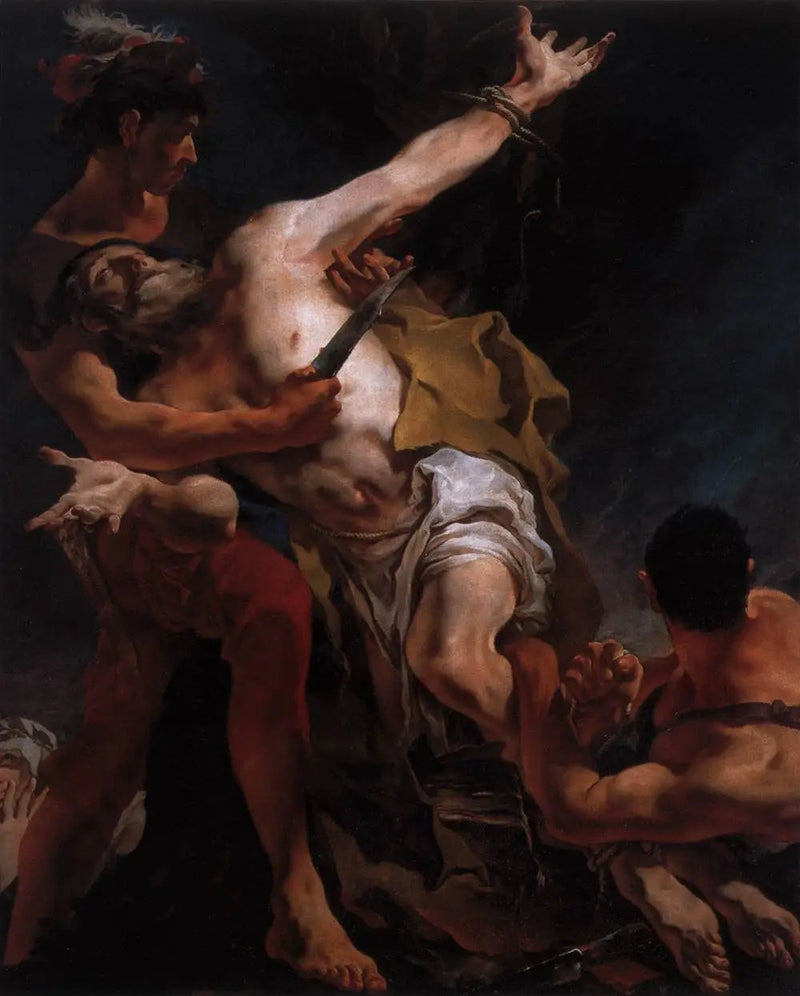 De Marteling van Sint-Bartholomeus - Giovanni Battista Tiepolo