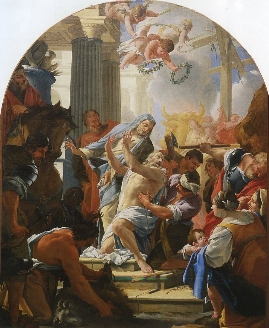 De marteling van Sint-Eustatius - Simon Vouet