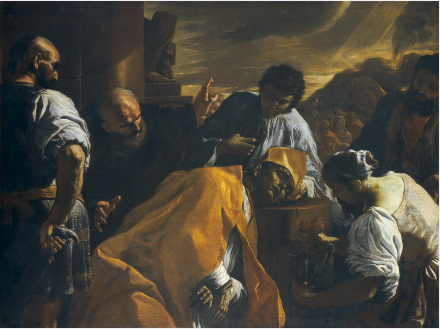 Het martelaarschap van Sint Gennaro - Mattia Preti