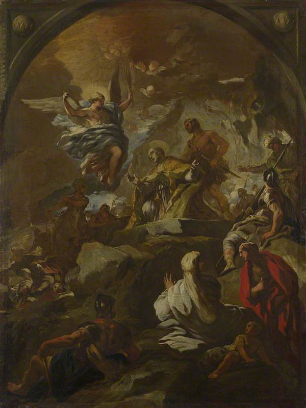 Het martelaarschap van Sint-Jan - Luca Giordano