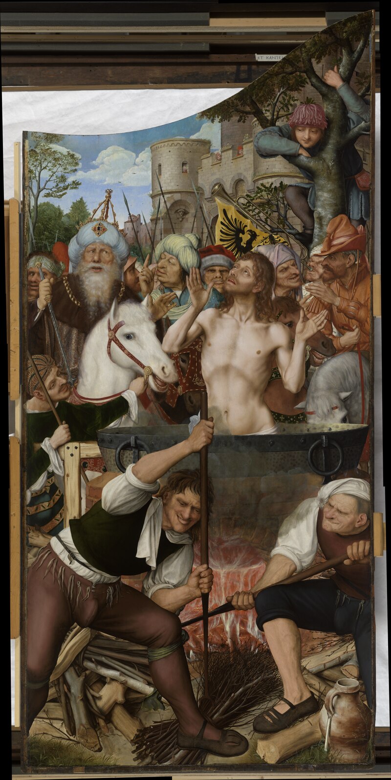 Het martelaarschap van Sint-Jan - Quentin Metsys