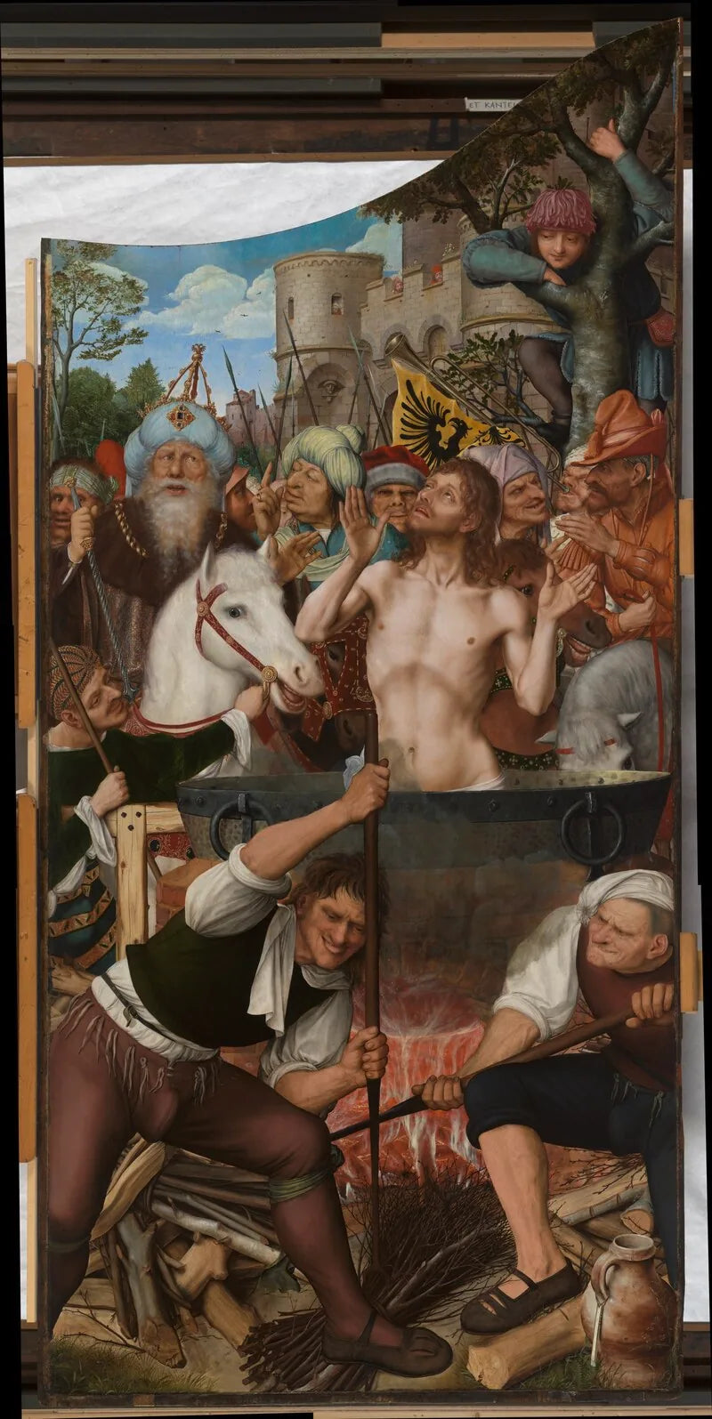 Het martelaarschap van Sint-Jan - Quentin Metsys