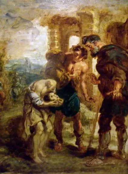 De Marteling van Sint Justus - Eugène Delacroix