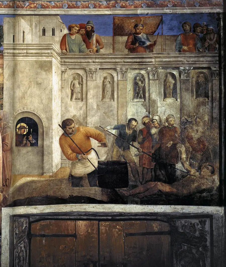 De marteling van Sint Laurentius - Fra Angelico

Source:
Le Martyre de saint Laurent - Fra Angelico