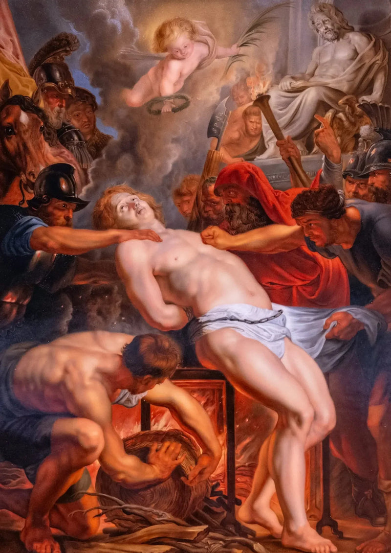 De marteling van Sint-Laurens - Peter Paul Rubens