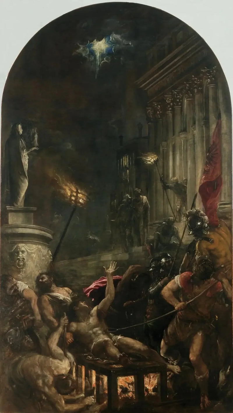De Marteling van Sint-Laurentius - Titian