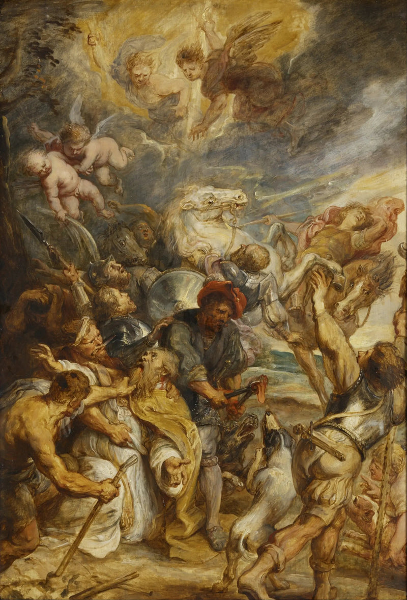 De marteling van Sint Livin - Peter Paul Rubens