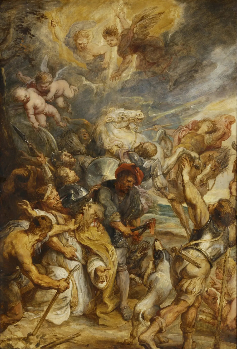 De marteling van Sint Livin - Peter Paul Rubens