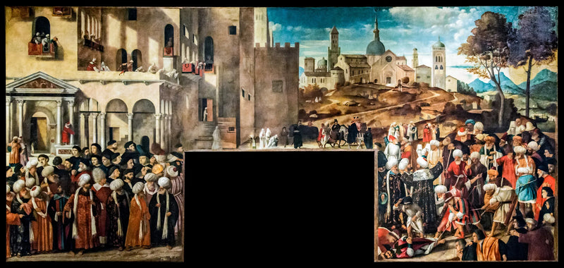 Het martelaarschap van Sint-Marcus - Giovanni Bellini