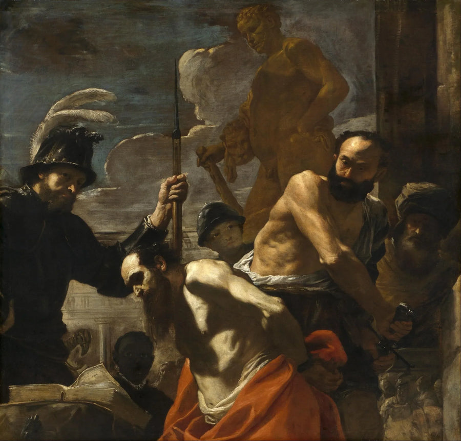 Het martelaarschap van Sint Paulus - Mattia Preti