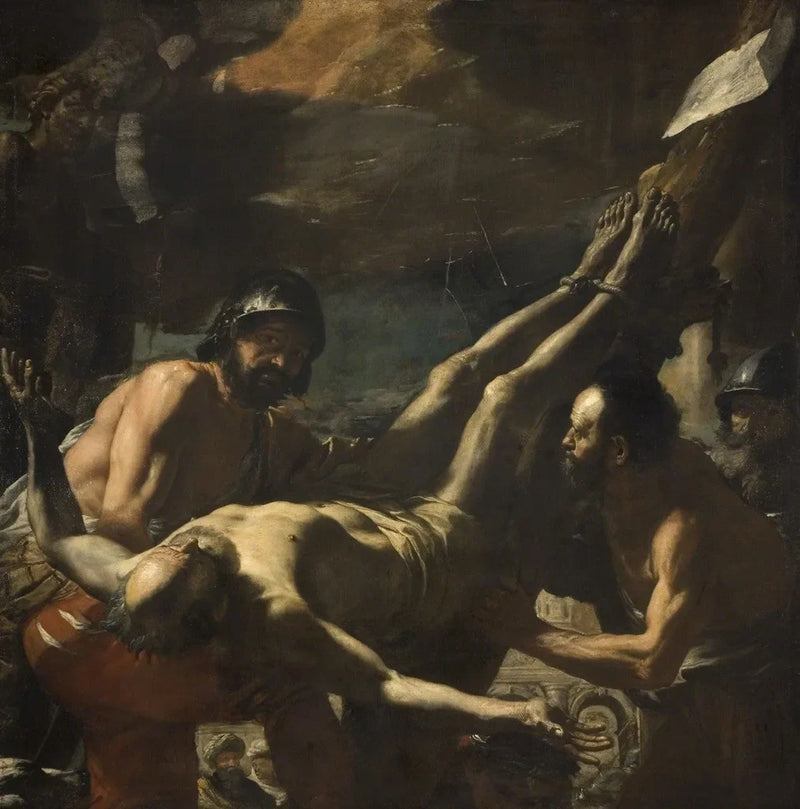 Het martelaarschap van Sint-Pieter - Mattia Preti