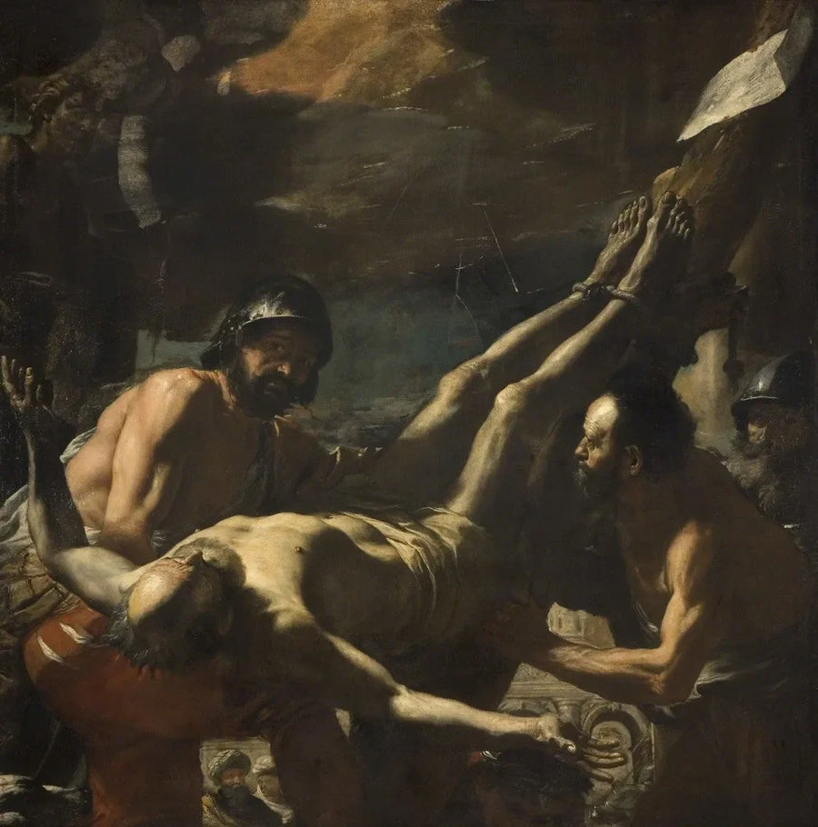 Het martelaarschap van Sint-Pieter - Mattia Preti