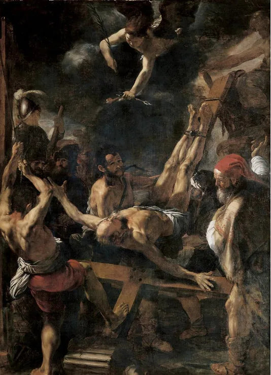 Het Martelaarschap van Sint-Pieter - Mattia Preti