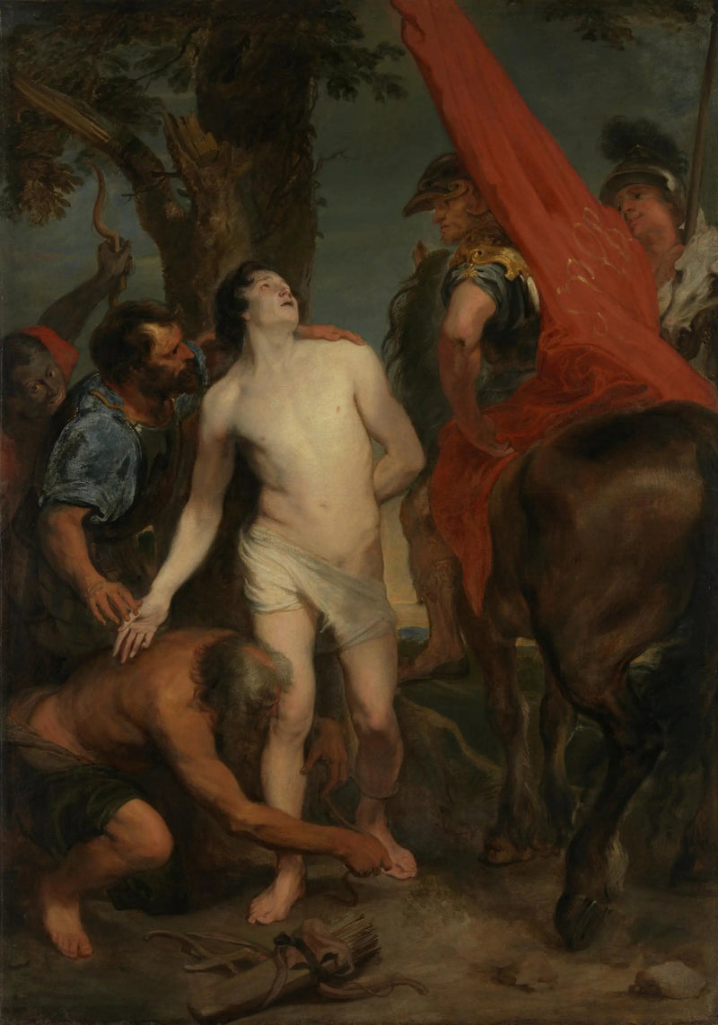 De Marteling van Sint Sebastiaan. - Antoine van Dyck

Source:
Le Martyre de Saint Sébastien. - Antoine van Dyck