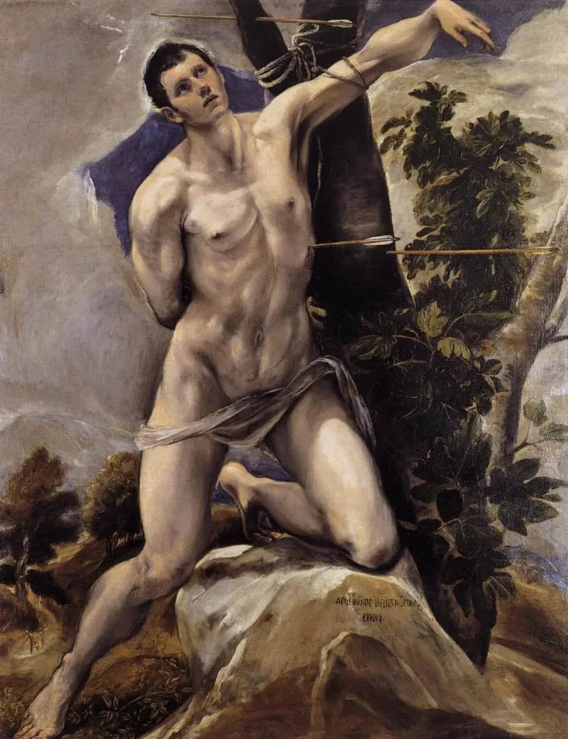 De Marteling van Sint Sebastiaan - El Greco