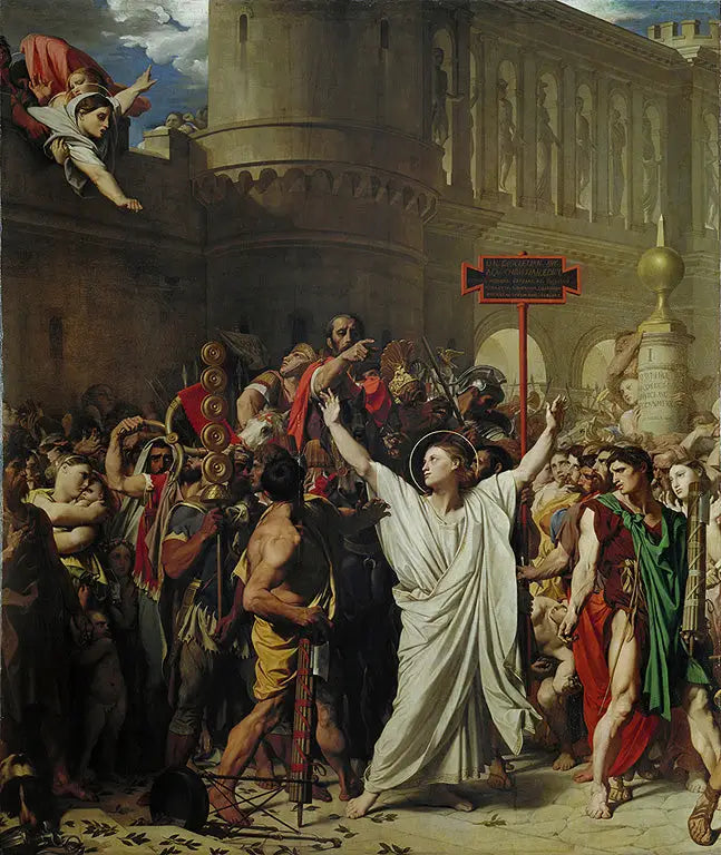 De Marteling van Sint Symphorien - Jean-Auguste-Dominique Ingres