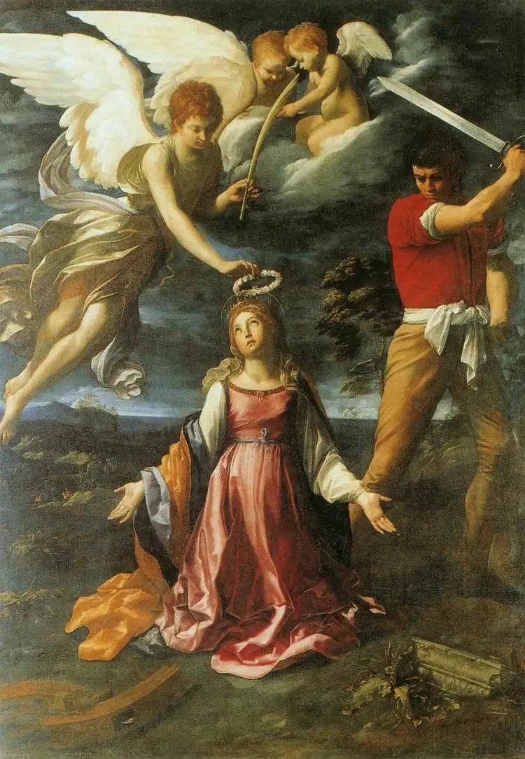 Het martelaarschap van Sint-Catharina van Alexandrië - Guido Reni