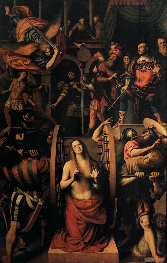 Het martelaarschap van Sint-Catharina - Gaudenzio Ferrari