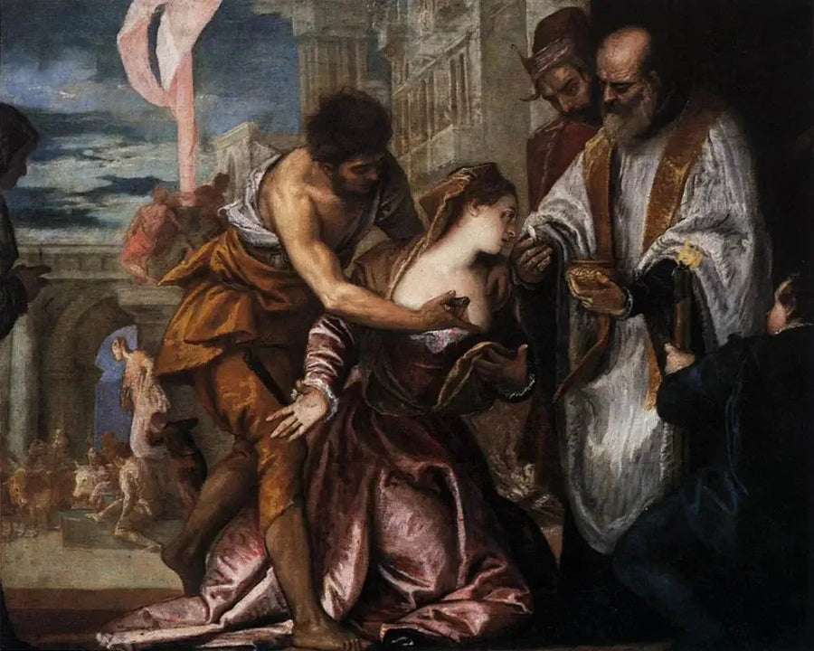 De marteling en de laatste communie van Sint Lucia - Paul Véronèse

Source:
Le Martyre et la dernière communion de Sainte Lucie - Paul Véronèse
