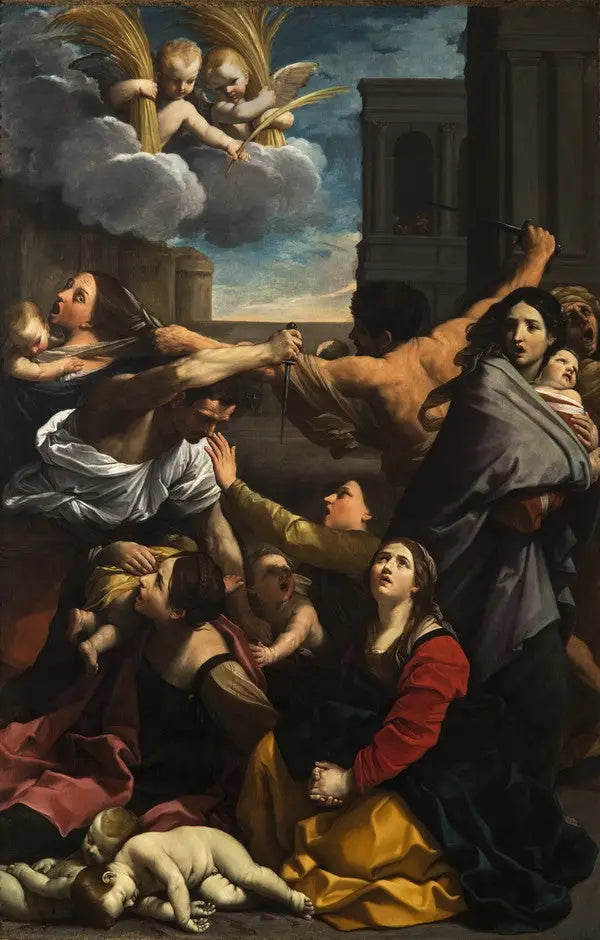 Het Bloedbad van Onschuldigen - Guido Reni
